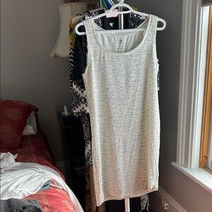 Sleeveless merino travel dress